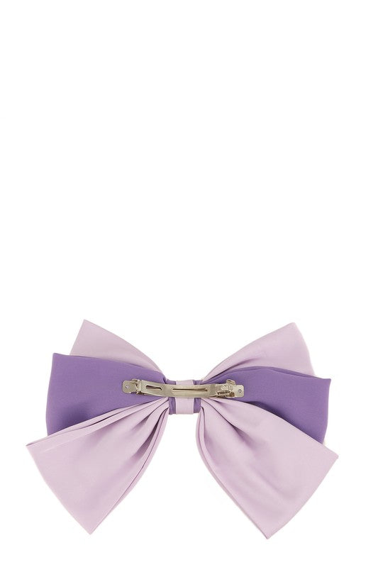 Two Color Ribbon Hair Pin