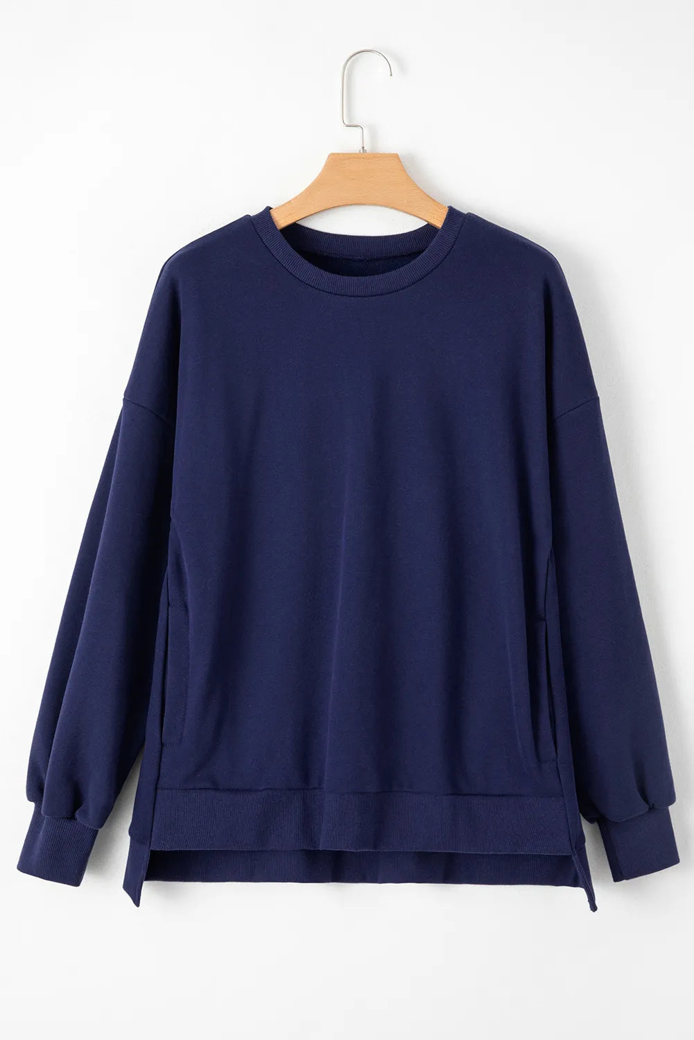 Round Neck Long Sleeve Sweatshirt