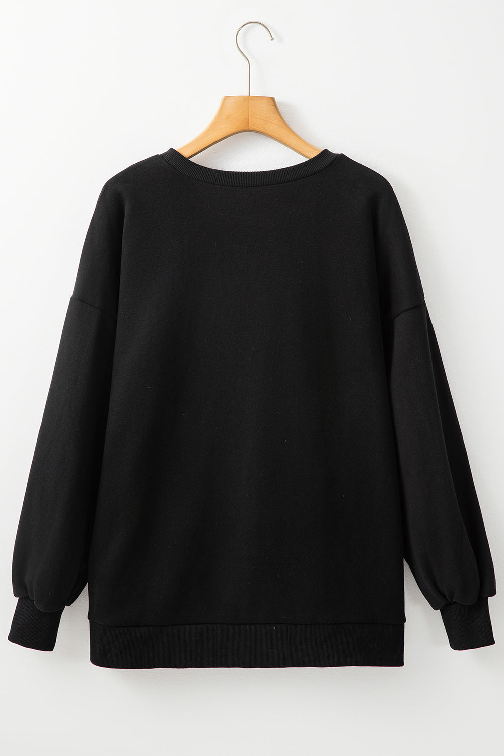 Round Neck Long Sleeve Sweatshirt