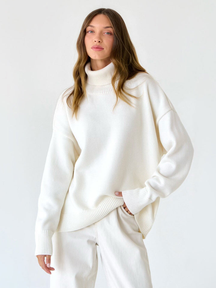 Turtleneck Long Sleeve Sweater