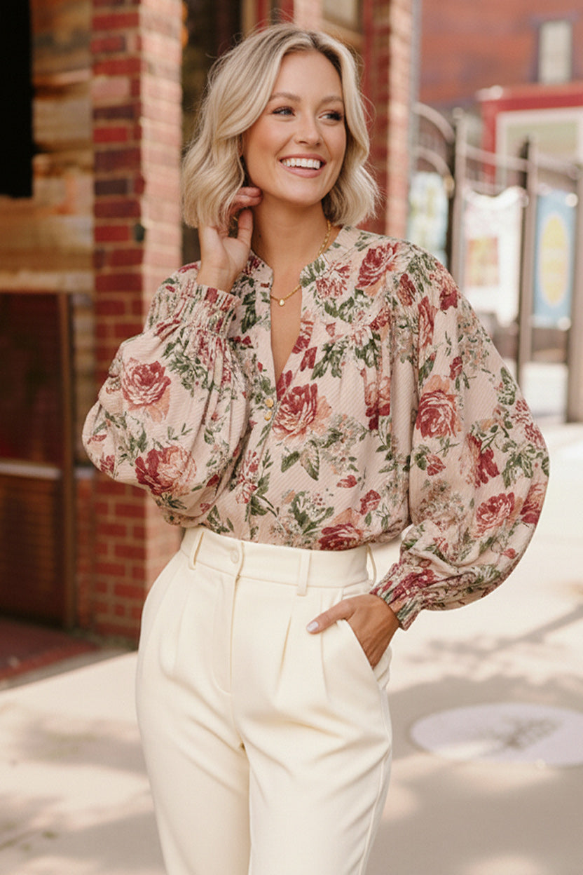Petals & Poetry Blouse