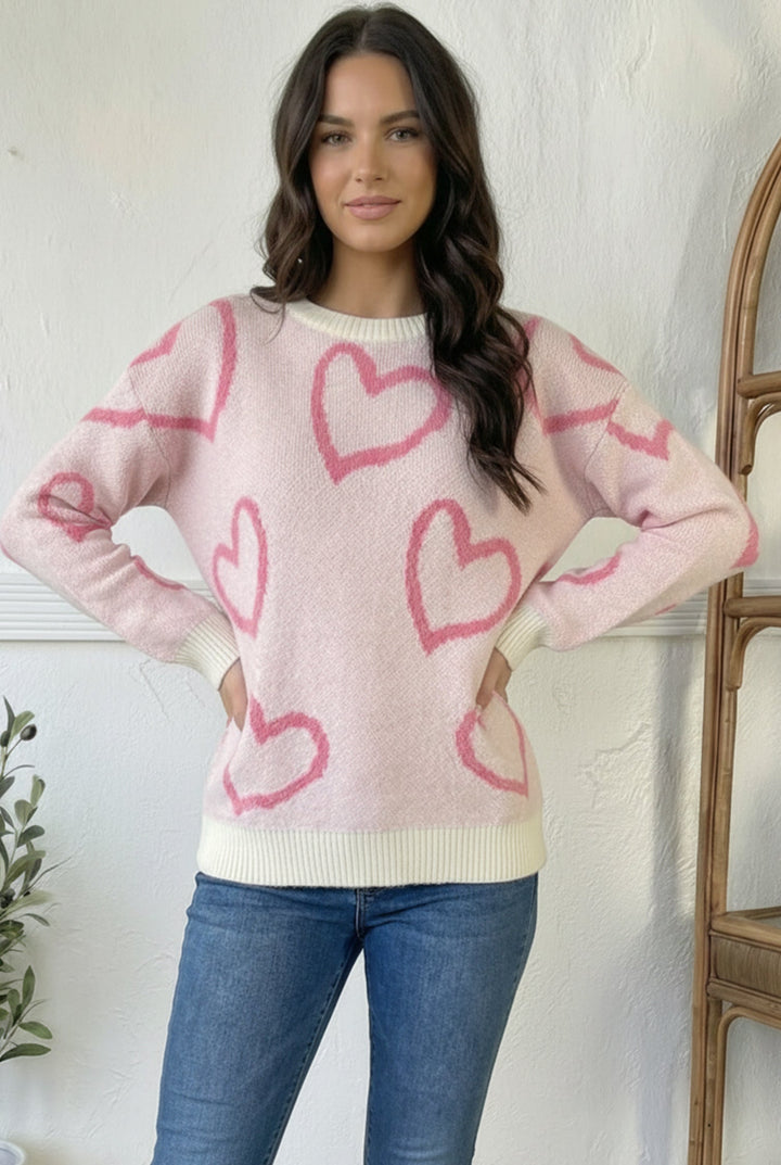 Love Notes Jacquard Sweater