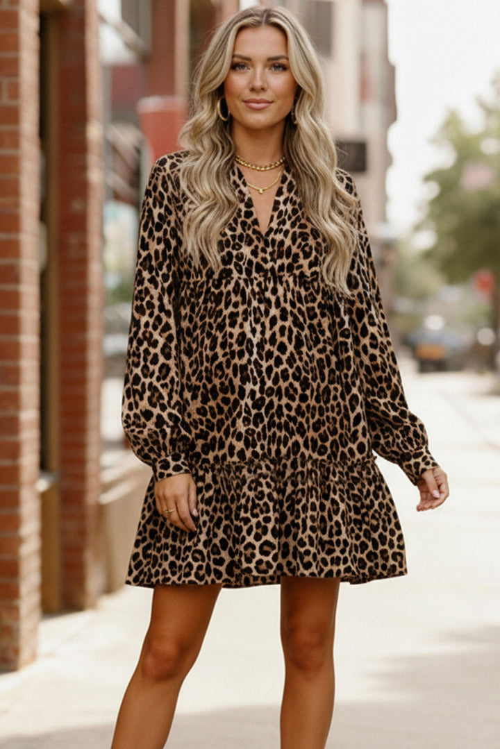 Untamed Beauty Leopard Dress