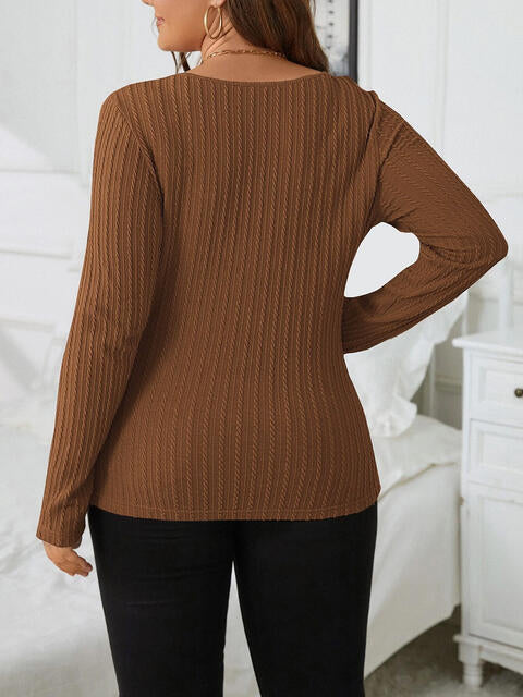 Plus Size Long Sleeve T-Shirt